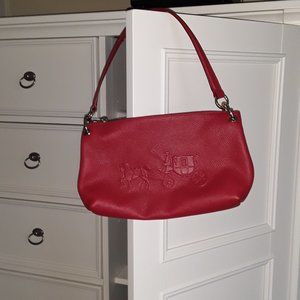 Red Coach bag